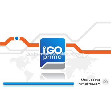 Supporting Igo genuine map android system GPS navigation with wifi and backup camera display for any cars